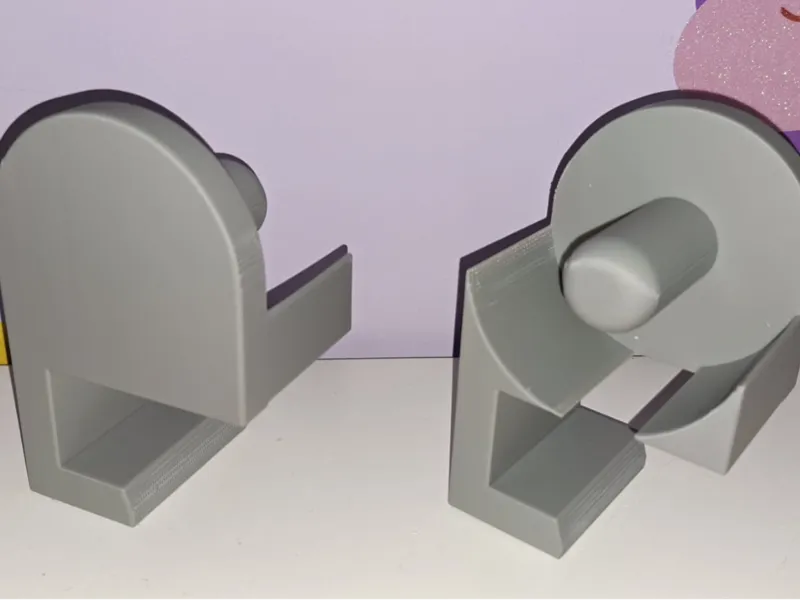 34mm desk - IKEA paper roll holder