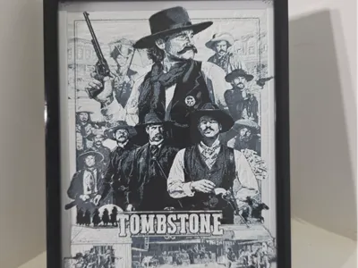 Tombstone hueforge
