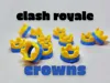 Clash royale crowns