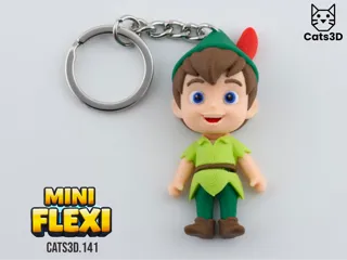 პიტერ პენი მინი ფლექსი გასაღების საკიდი thumbnail 2