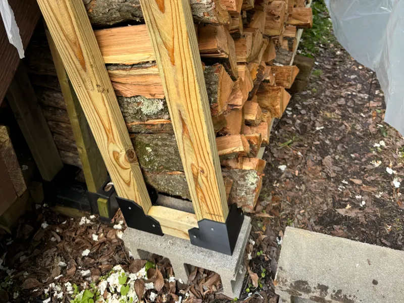 Fire Wood Rack Bracket