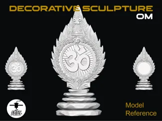 Escultura decorativa OM