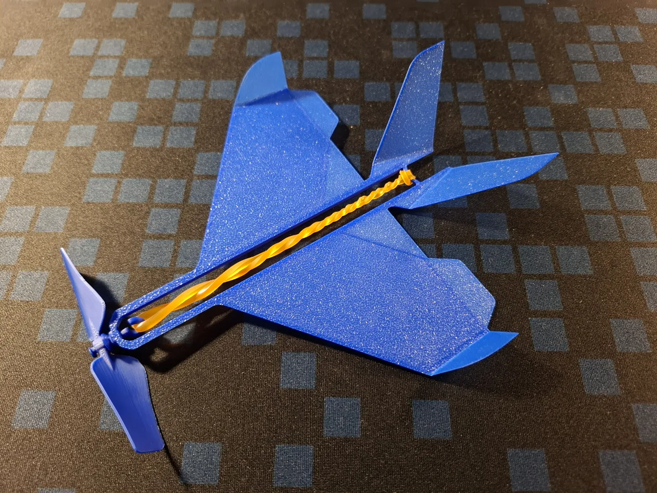 Wind-up aircraft "JetBuzz" view 4
