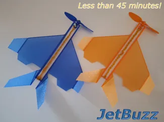 Wind-up aircraft "JetBuzz"