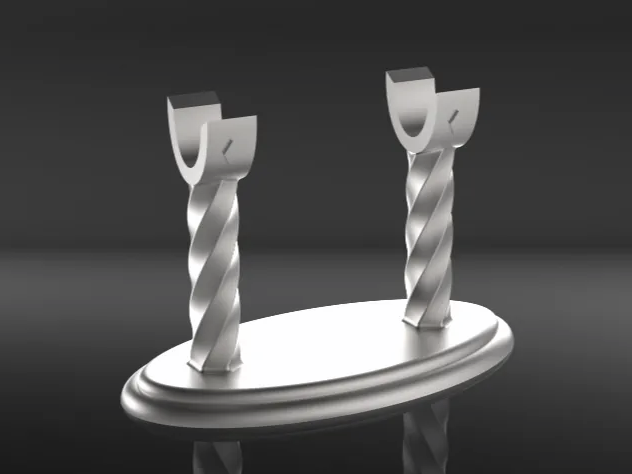 Bag End key Stand replica - Inspired to LOTR