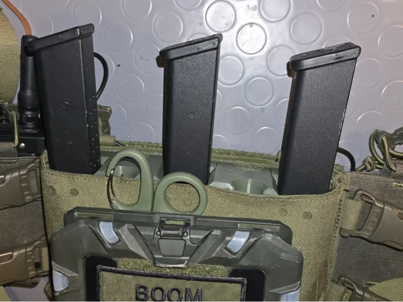 Pistol Mag Adapter for Triple Pouches