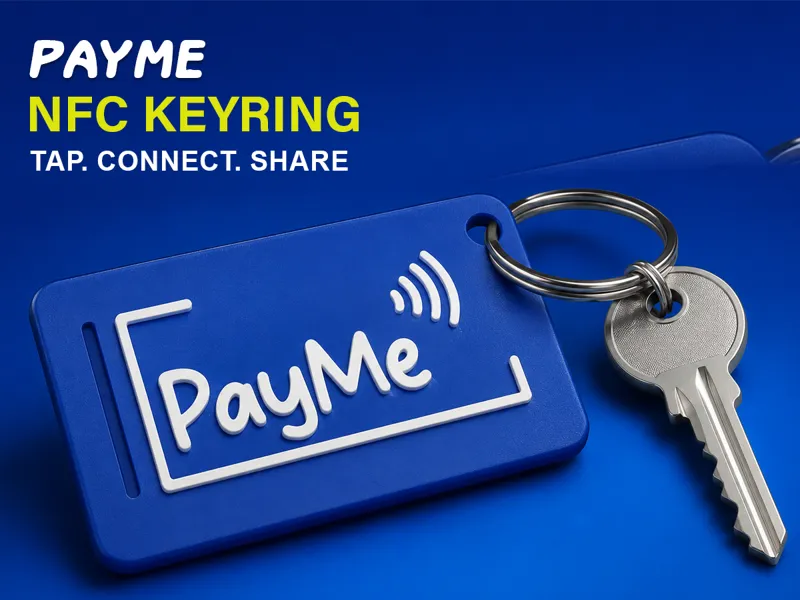 NFC Payment Keyring – 3D Printable Design