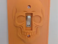 Cache-interrupteur tête de mort — photo 2