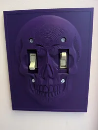 Cache-interrupteur tête de mort — photo 4