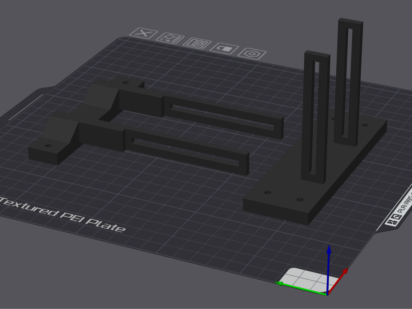 Monitor Mount for Lian Li 8.8" Universal Screen