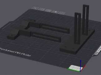Monitor Mount for Lian Li 8.8" Universal Screen