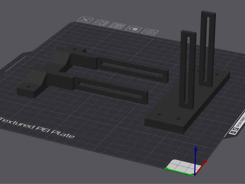 Monitor Mount for Lian Li 8.8" Universal Screen