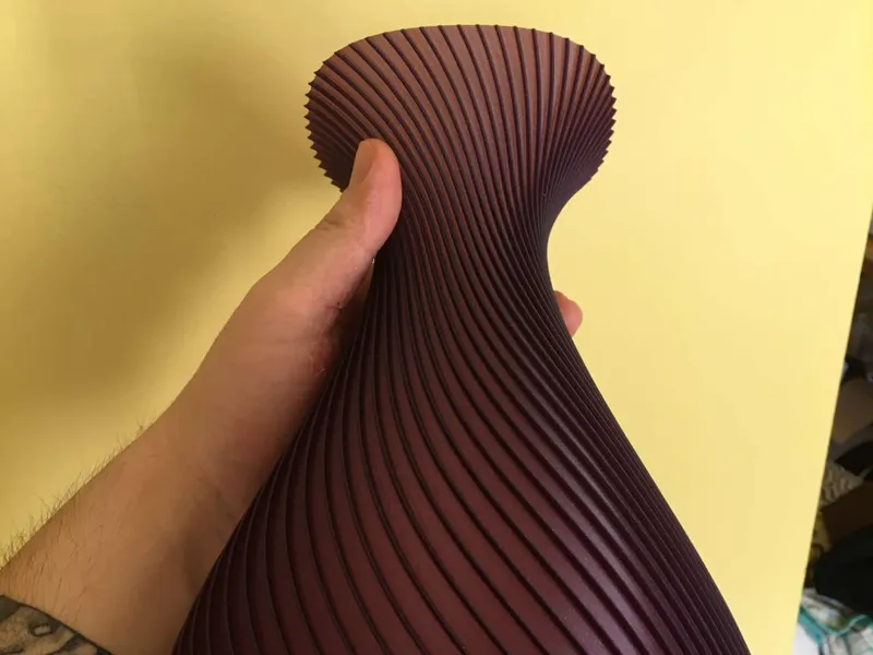 Spiral_bent vase