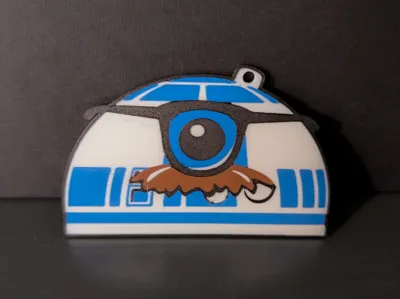 R2D2 Keychain - Badge