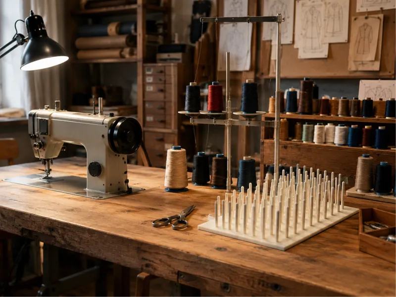 Stand for spools of thread