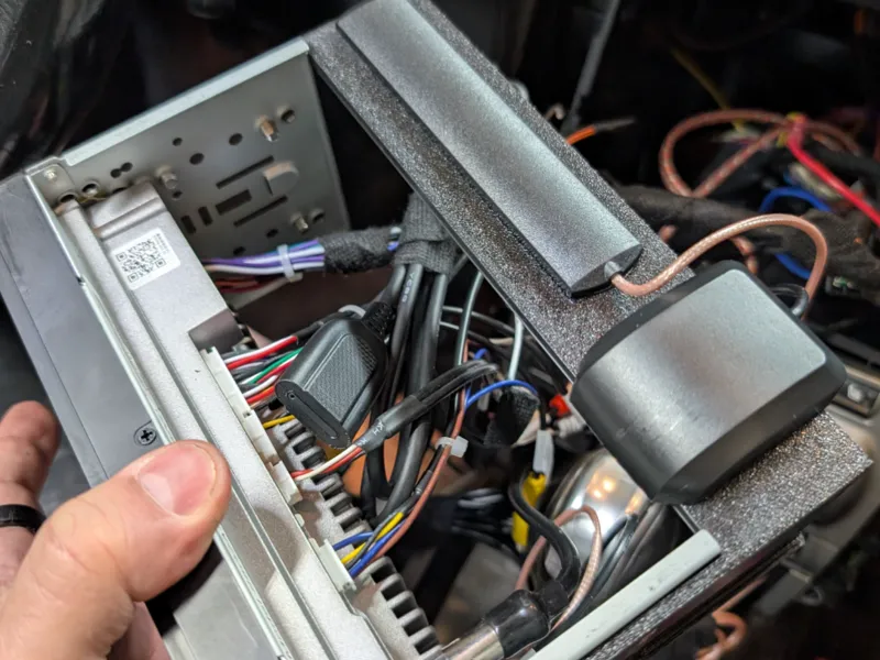 Porsche 987 Stereo Mount Assembly for ATOTO S8