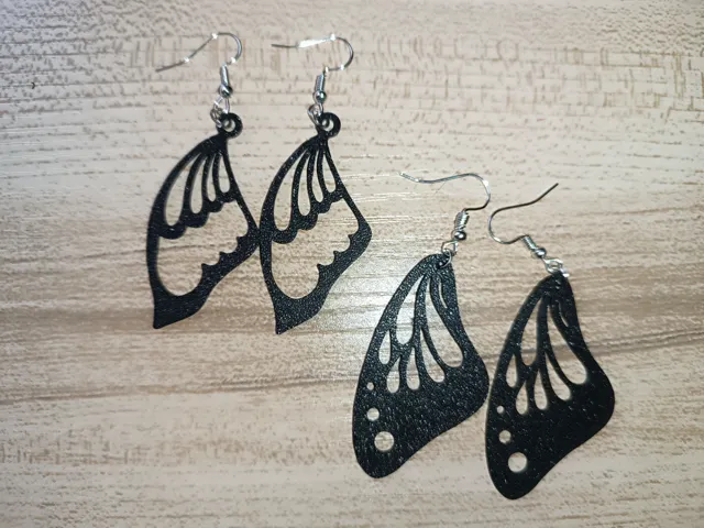 Butterfly Wing Earrings Collection