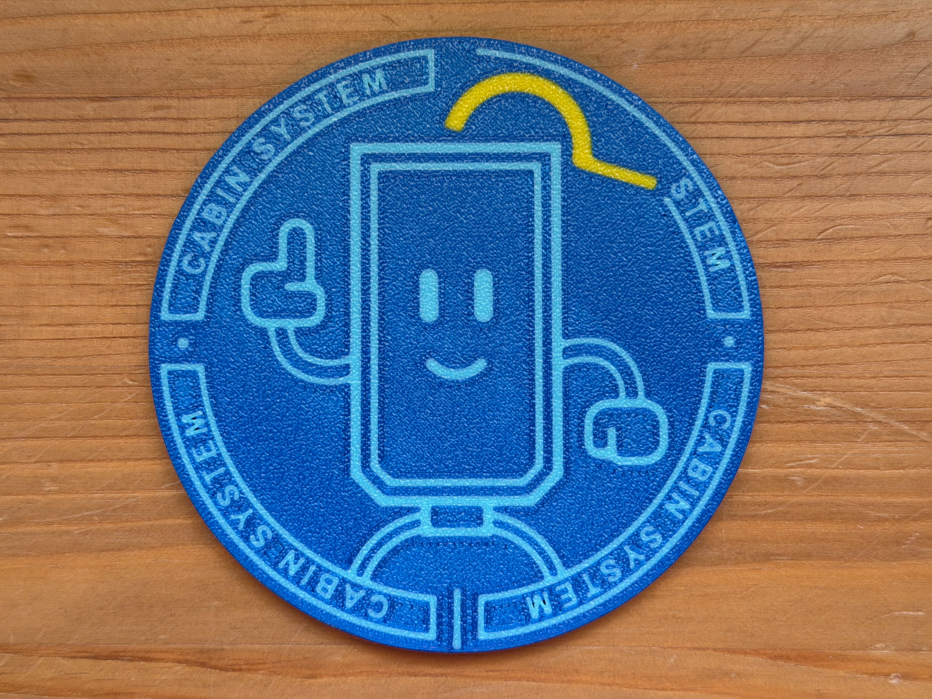Pragmata Cabin Coin Coaster