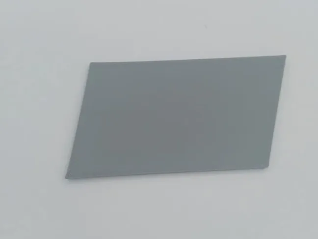 Flat 2D parallelogram shape