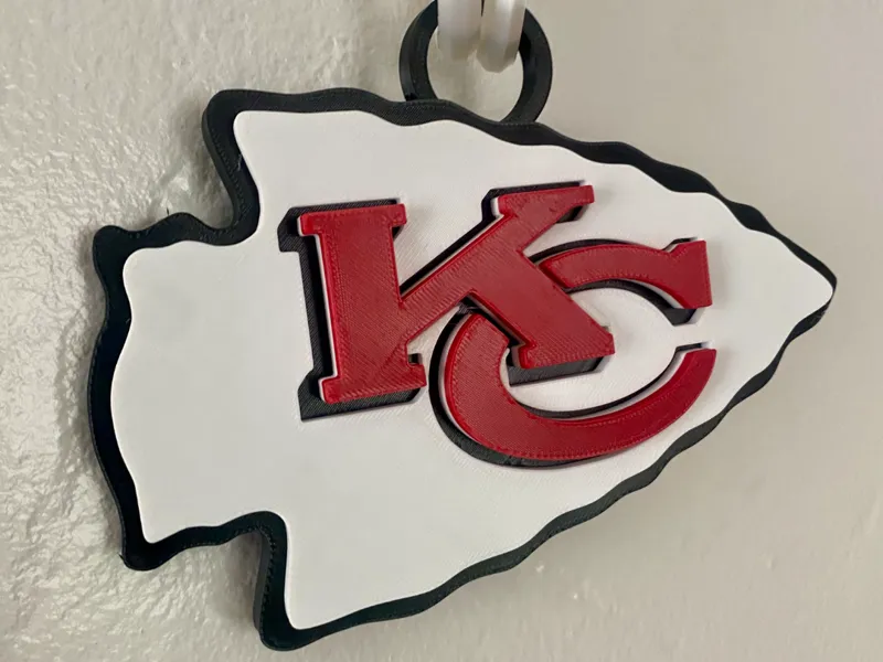 Kansas City Chiefs Hype Chain Pendant