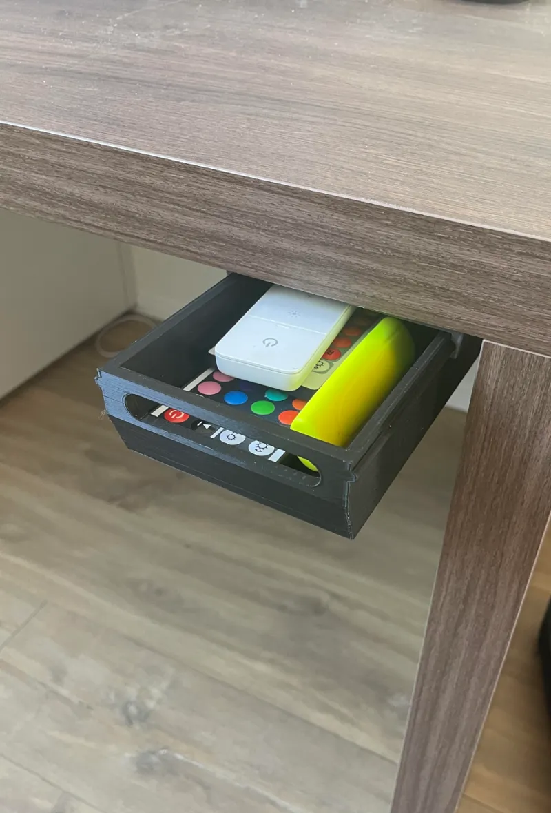 Modular Under-Desk Drawer – No Desk Clutter 