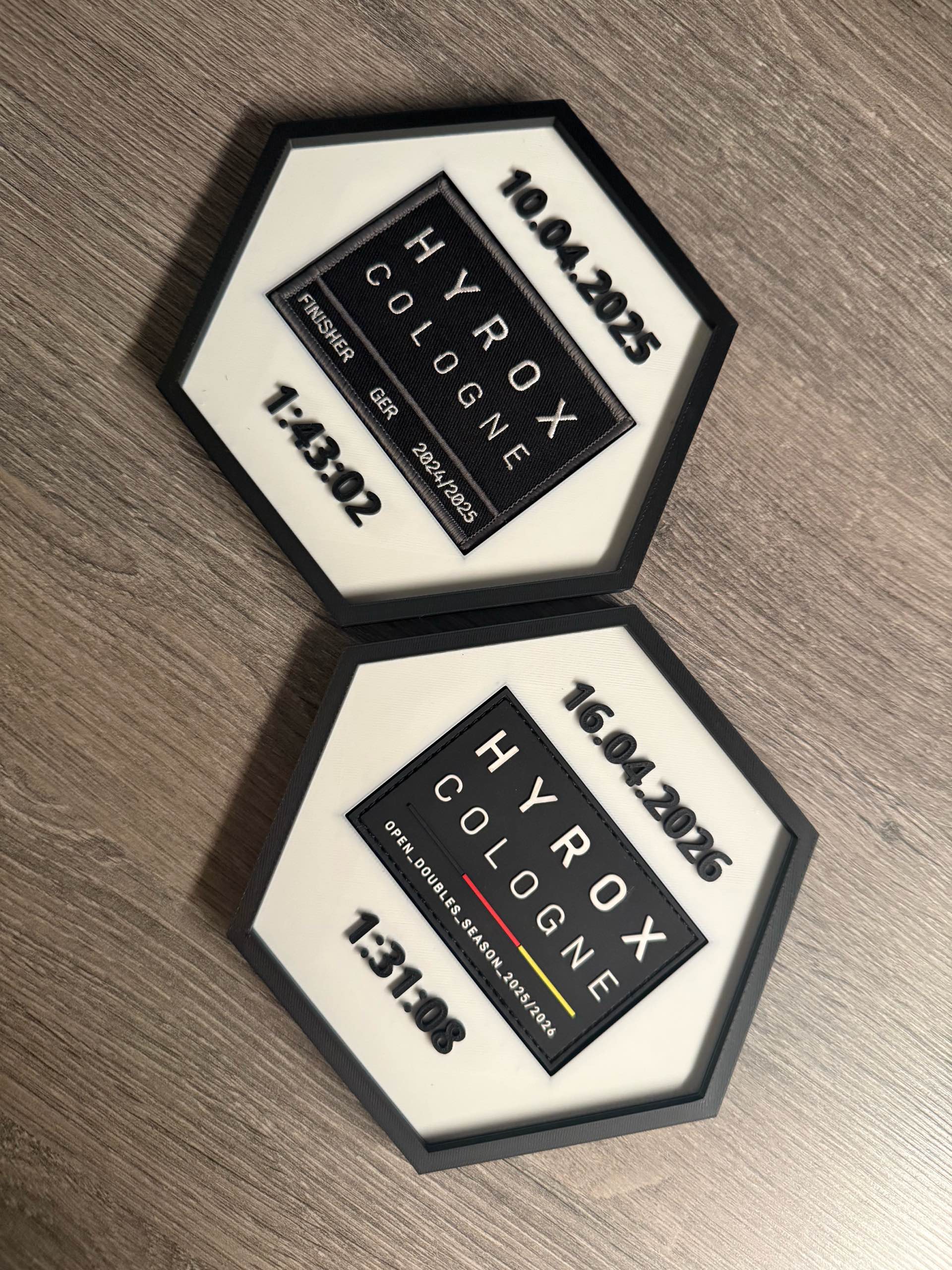 Miniatura 2 do modelo 3D HYROX HEXAGON PATCH FRAME