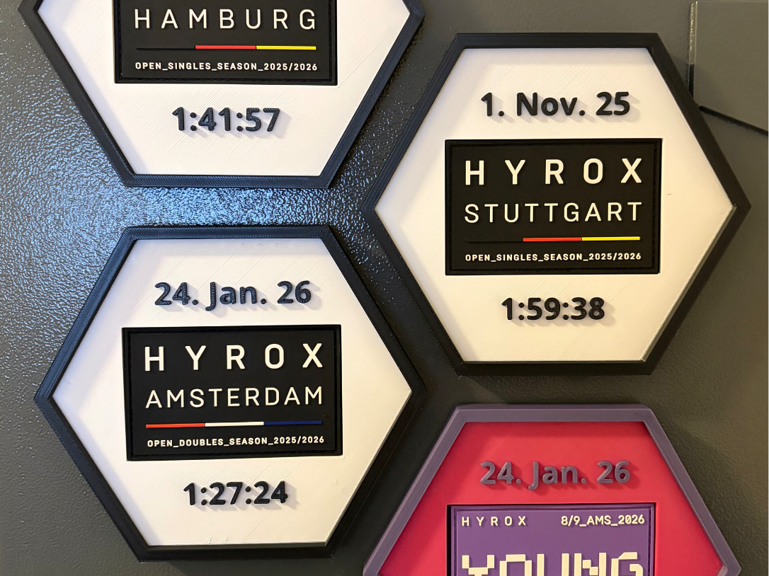 HYROX HEXAGON PATCH FRAME