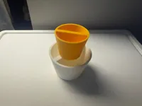 3 cup sizes 0.2mm layer, 2 walls, 15% infill 
