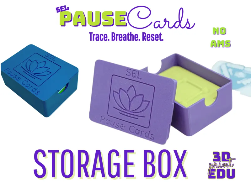 SEL Pause Card Storage Box