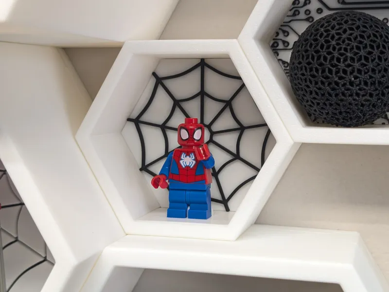 Mini Brick Hexo Shelf