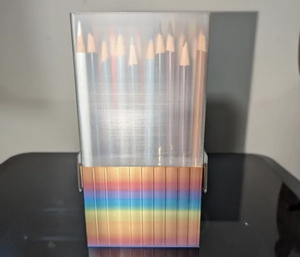 Couvercle pour range-crayons extensible (7 sections)