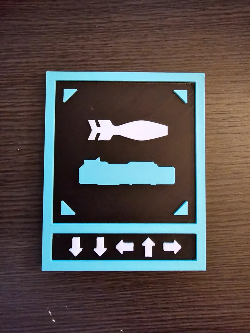 Magnetic Helldivers 2 Expendable Anti-Tank Plaque