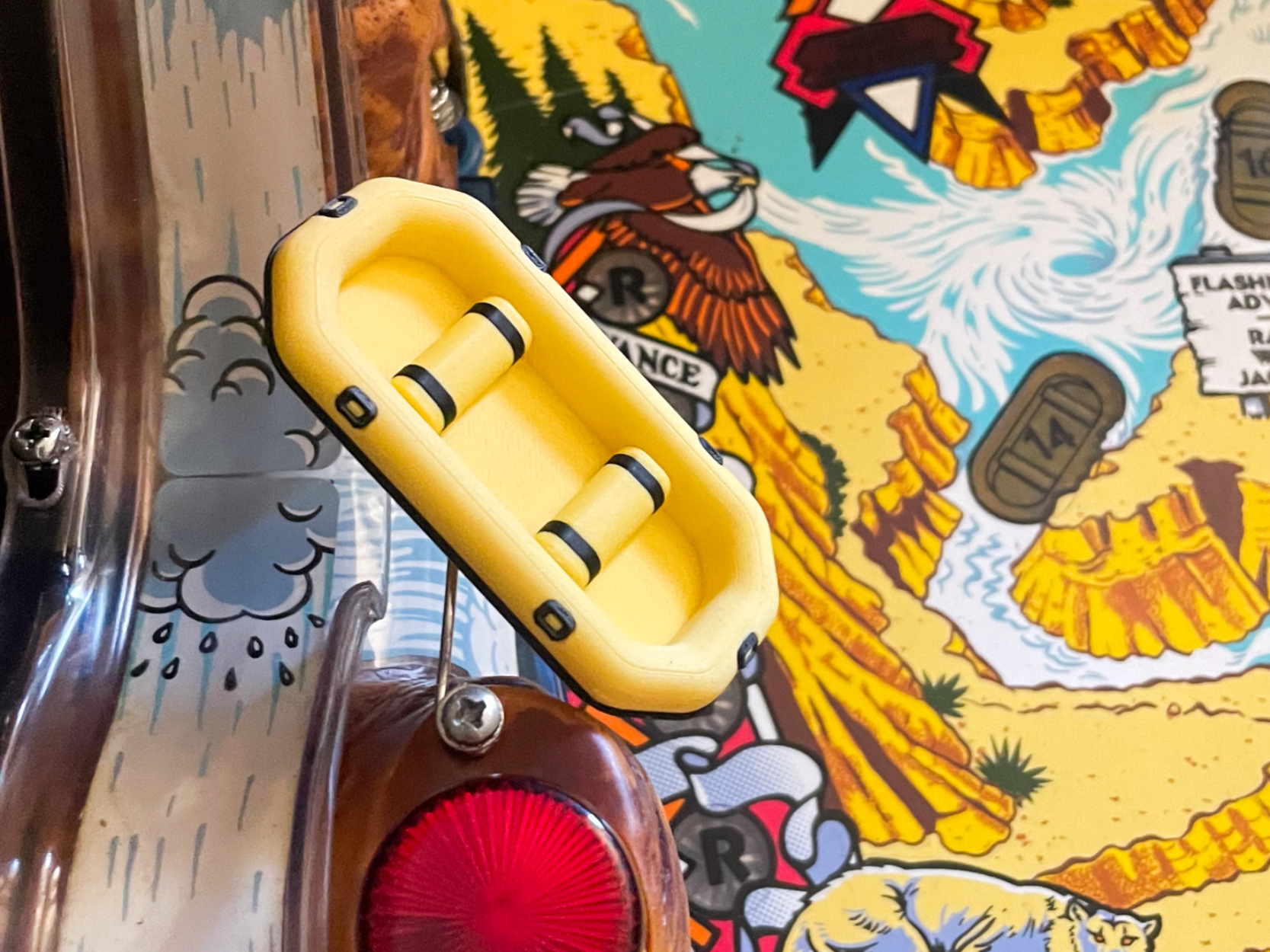 White Water Pinball Raft Mod 
