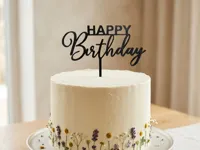Top of cake