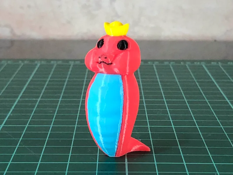 Chubby snake key chain