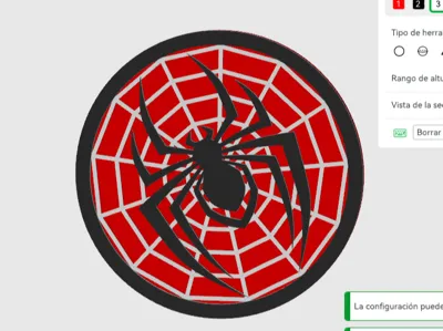 spiderman araña