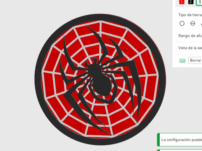 spiderman araña