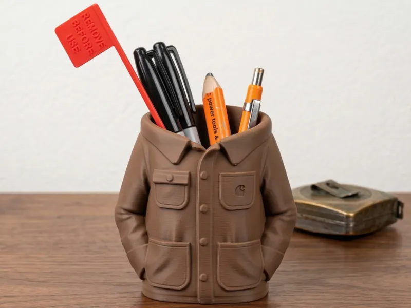 Workwear Chore Coat Pen Holder