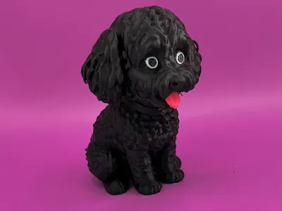 Labradoodle figurine