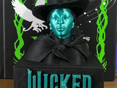 Elphaba – Wicked | Stylized 3D Printable Figure