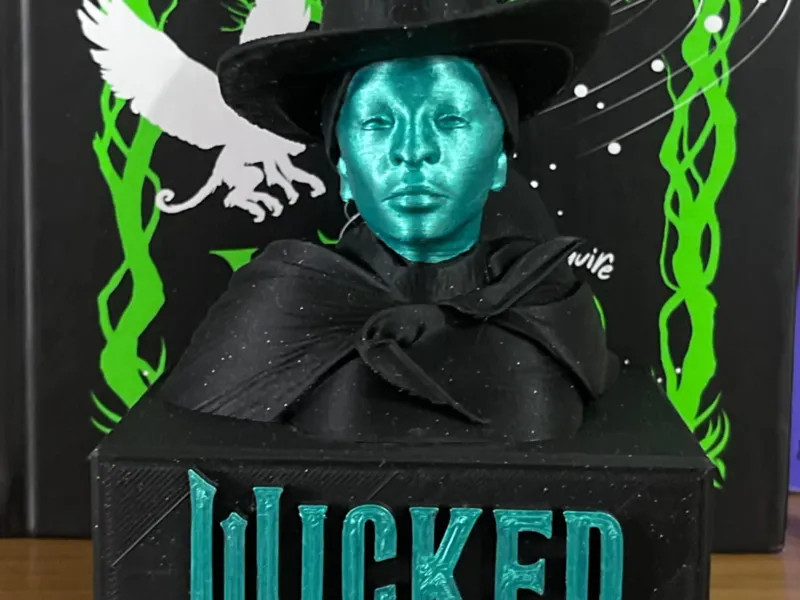 Elphaba – Wicked | Stylized 3D Printable Figure