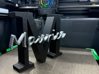 Maurice – Individuelles 3D-Namensschild