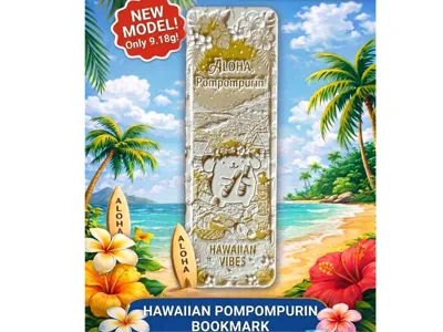 Hawaiian Pompompurin Bookmark