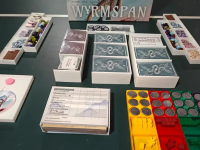 Wyrmspan + Academy Insert w/Player Trays