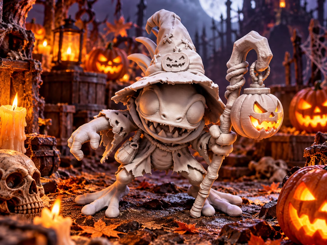 Warcraft Murloc Halloween Edition 3D model