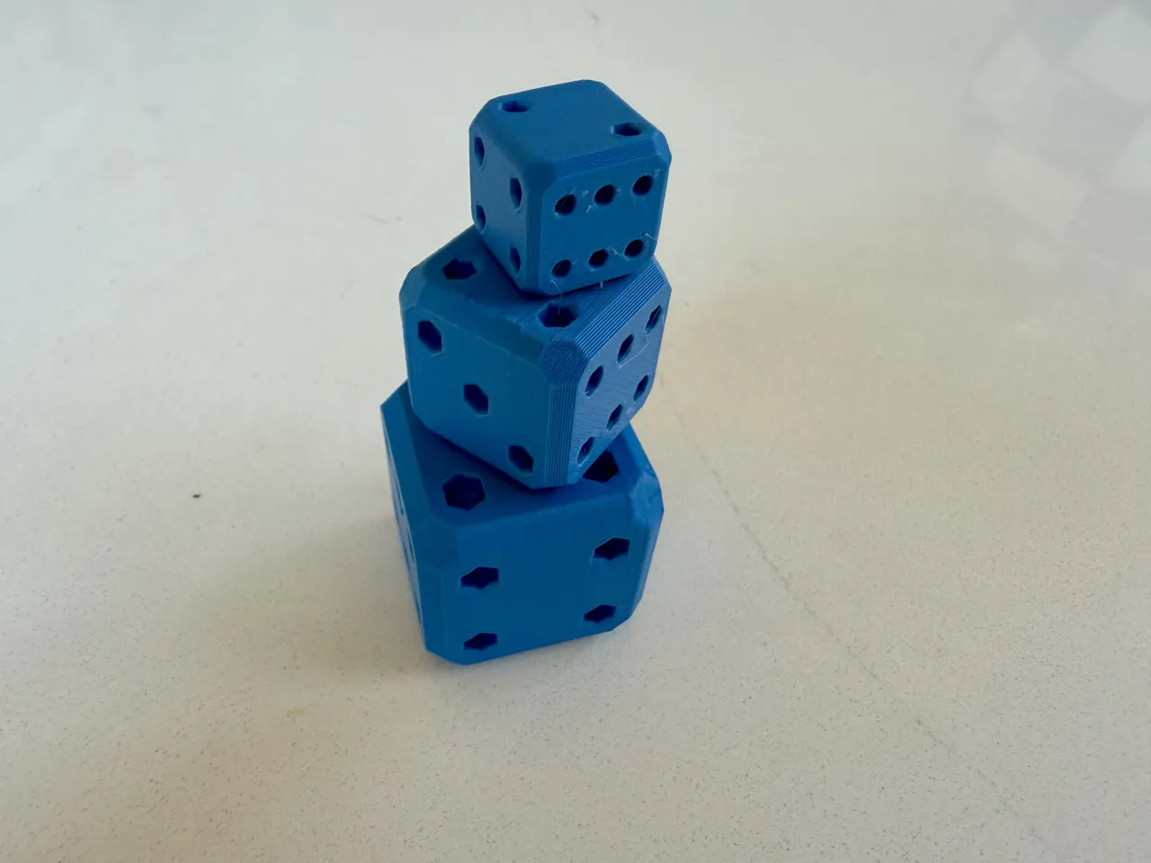 Low Poly Dice view 2