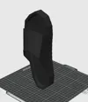 Scaled down for regular A1 ~89.5% scale (255.99mm)