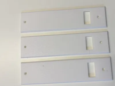 Roller shutter strap cover