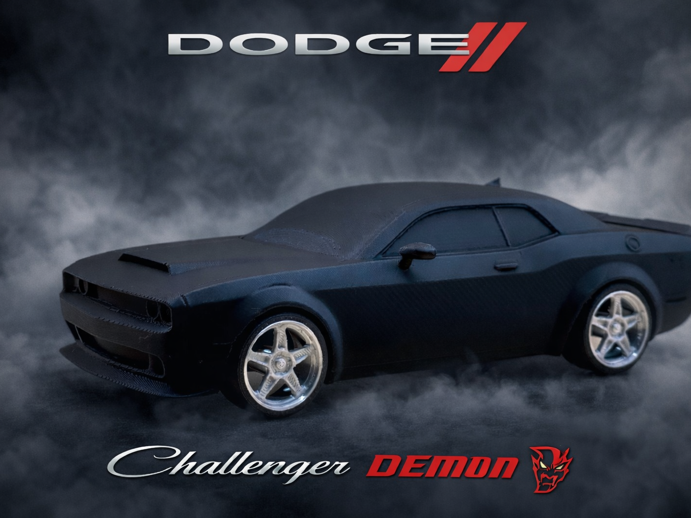 Dodge Challenger Demon 2018 - 1/24 Scale Car model