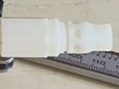 Self-locking connector with threads